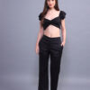 Onyx Black Co-Ord Sets featuring a stylish top and bottom in sleek black, perfect for any occasion